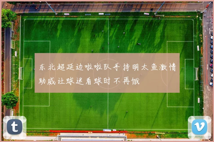 东北超延边啦啦队手持明太鱼激情助威让球迷看球时不再饿
